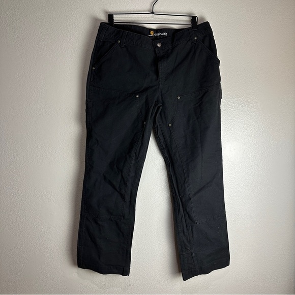 Carhartt Double Knee Pants Vintage Womens Size 16 - Picture 1 of 11